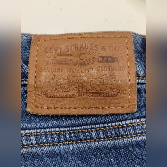 Levi's Big E 501 Jean Skirt Upcycled - Picture 12 of 12